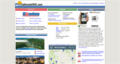 Desktop Screenshot of californiahvac.com
